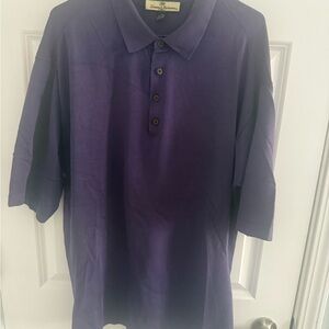 Tommy Bahama Deep Purple Men's Polo Shirt
